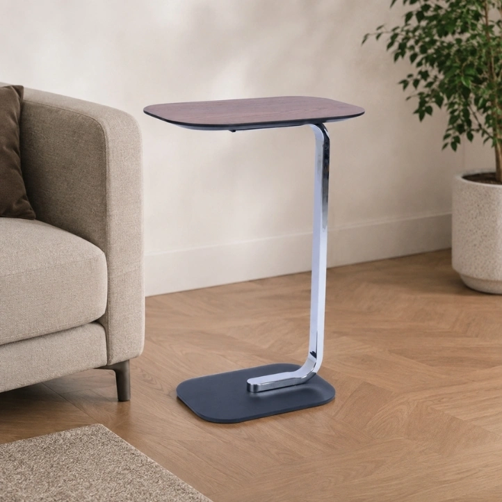 C-Shaped Side Table