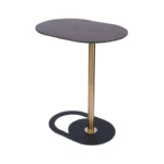 Gold Base Side Table
