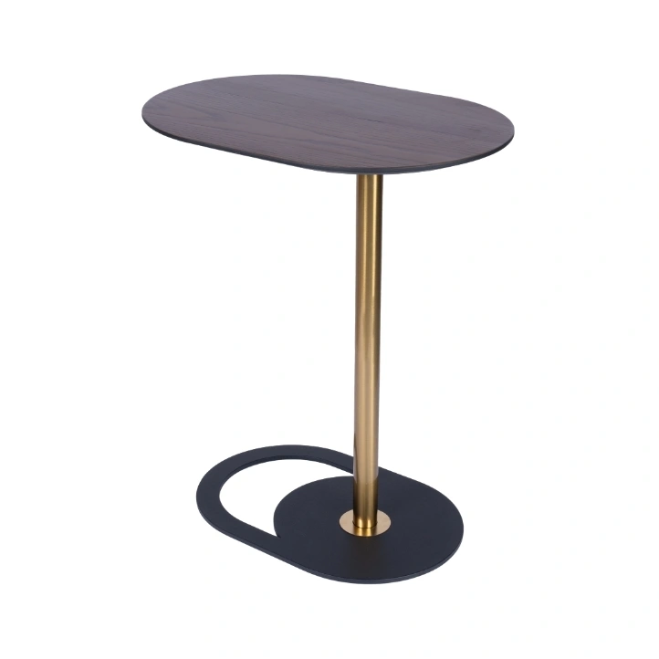 Gold Base Side Table