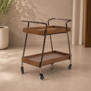 Wooden Serving Trolley